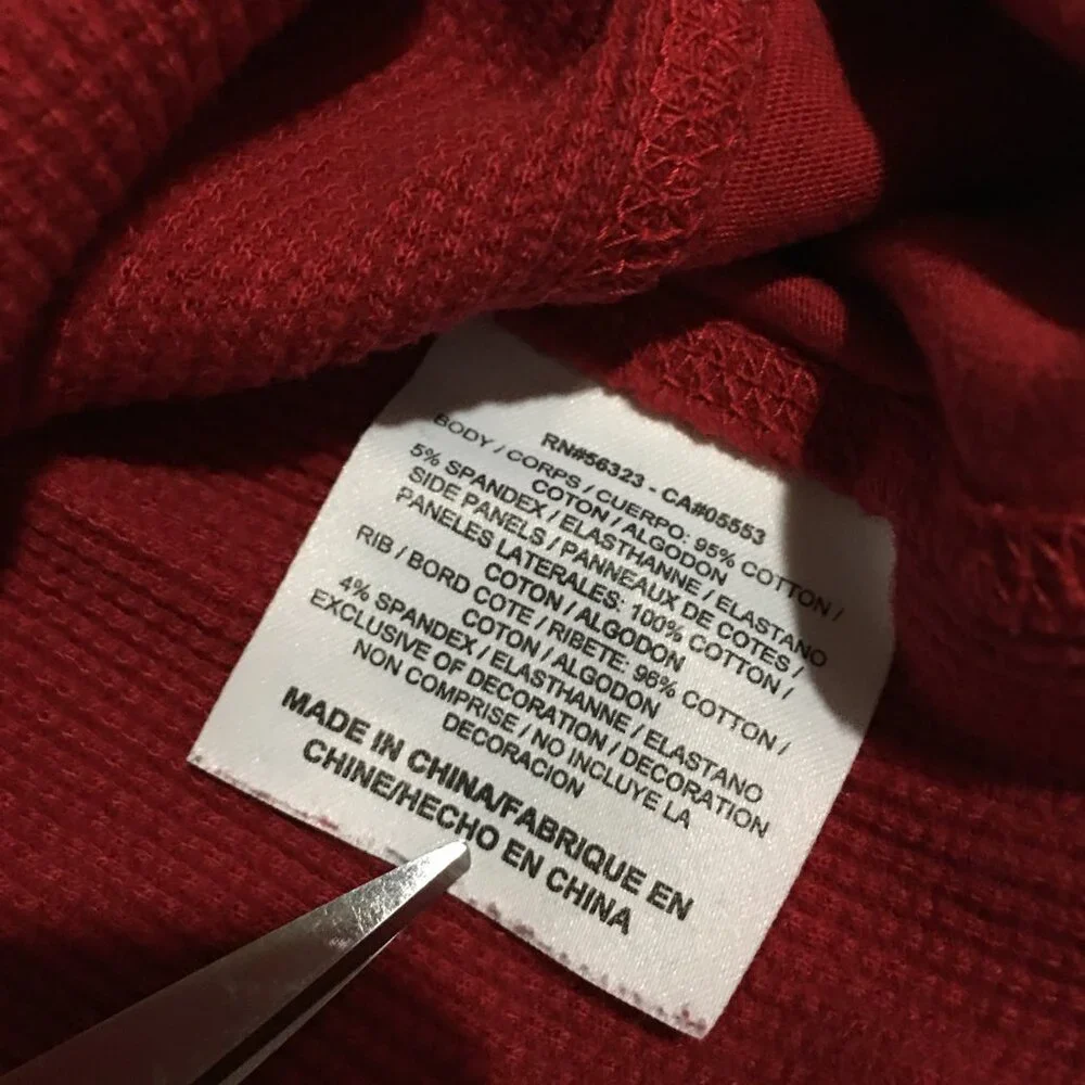 Nike Air Jordan Thermal Shirt Mens Large Red Jumpman Logo Long Sleeve